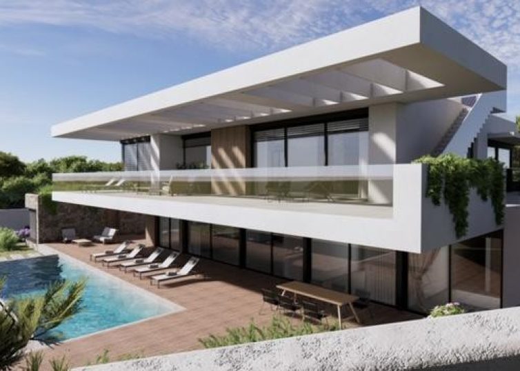 5121 Designer Villa in Cala Vinyas mit Meerblick & Privatsphäre 5