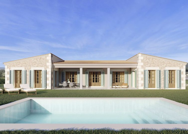 4986 IM BAU! Mediterrane Luxus Finca in Campos auf großem Grundstück mit Salzwasser Pool & Privatsphäre 20