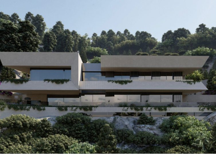 G-4111 Wunderschönes Grundstück mit Projekt für eine moderne Villa in exklusiver und begehrter Lage von Son Vida